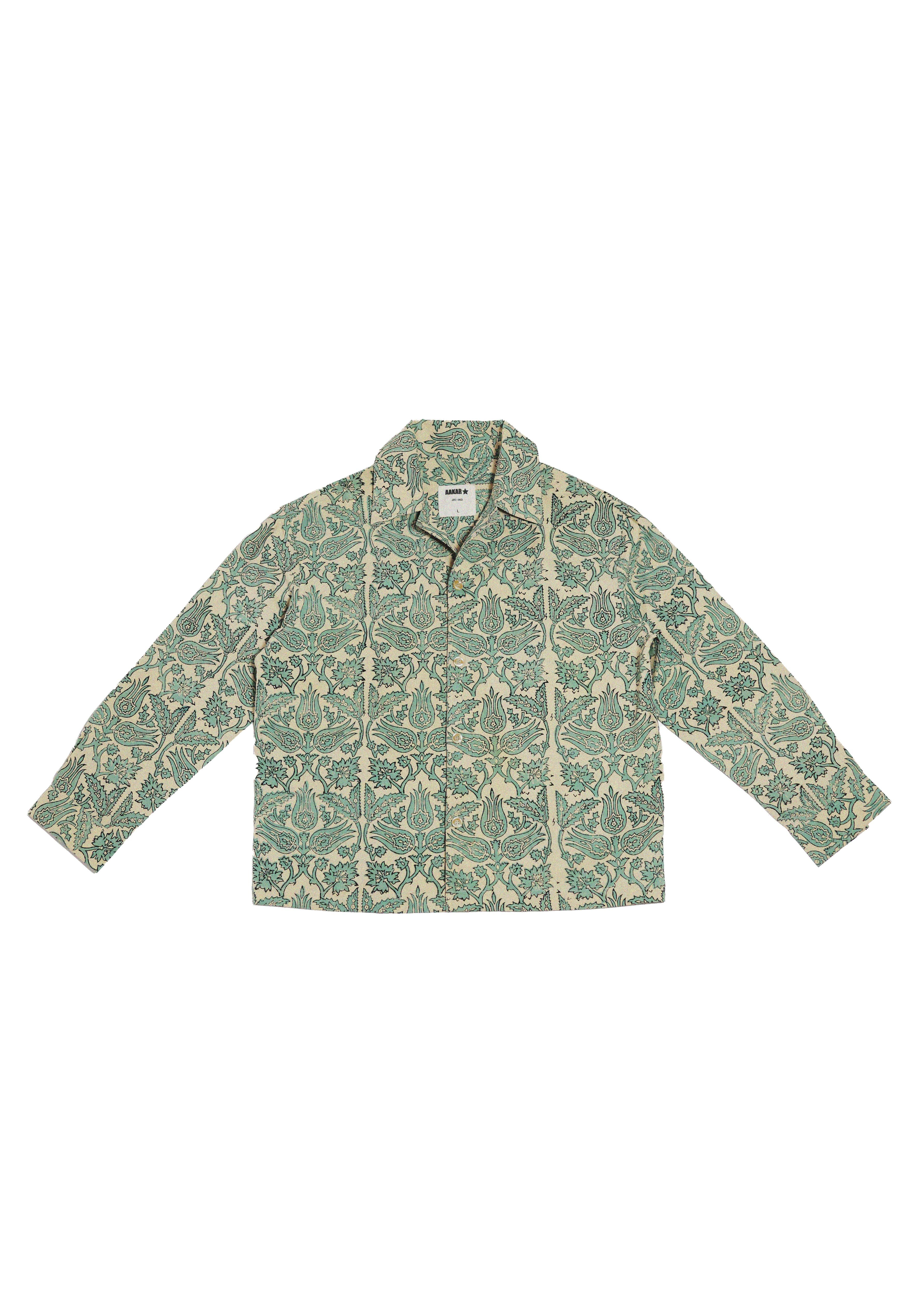 Bagru Block Printed Shacket - Image 3
