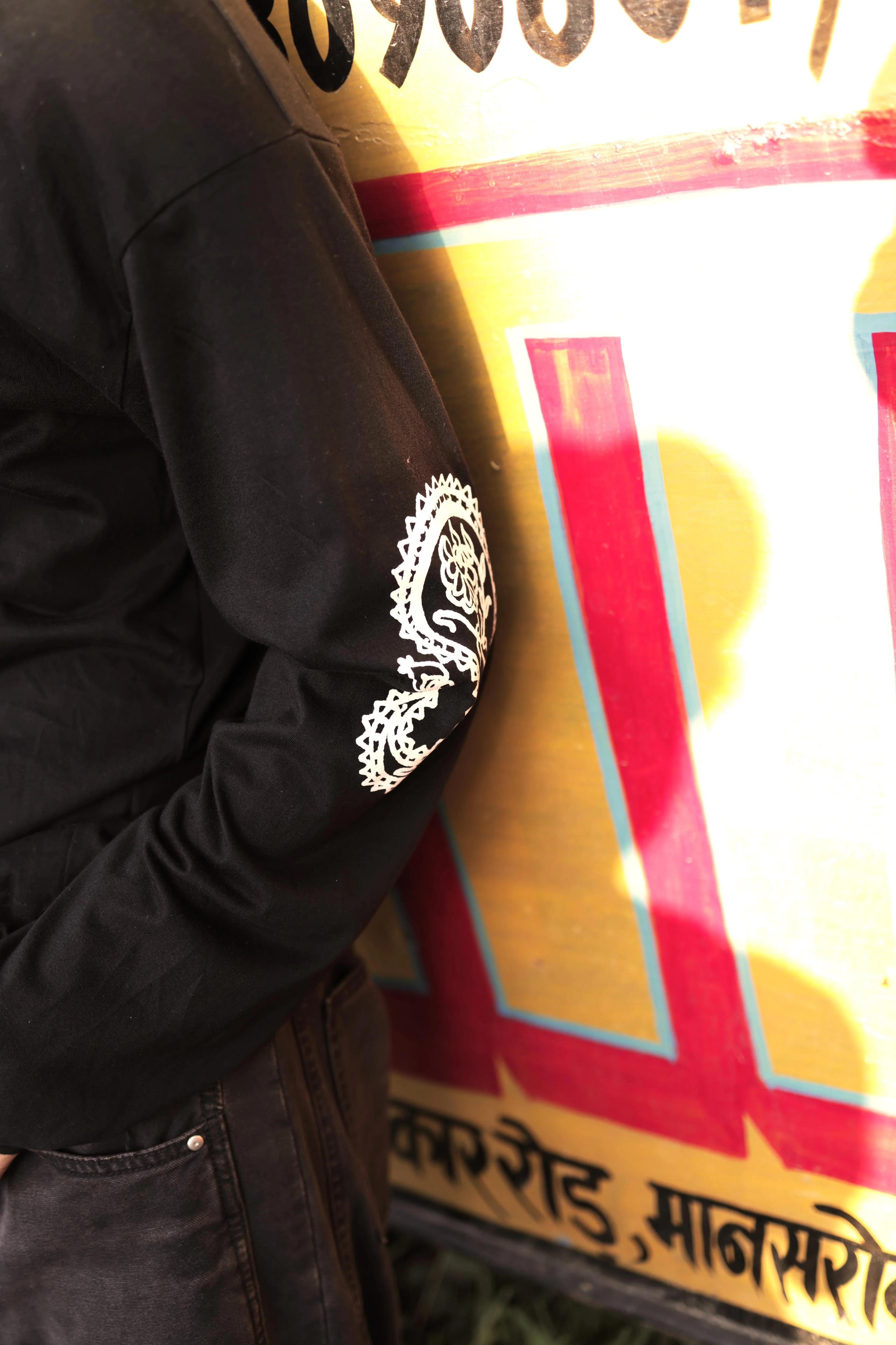 "CULTURE" Black Full Sleeve Teeshirt - Image 3