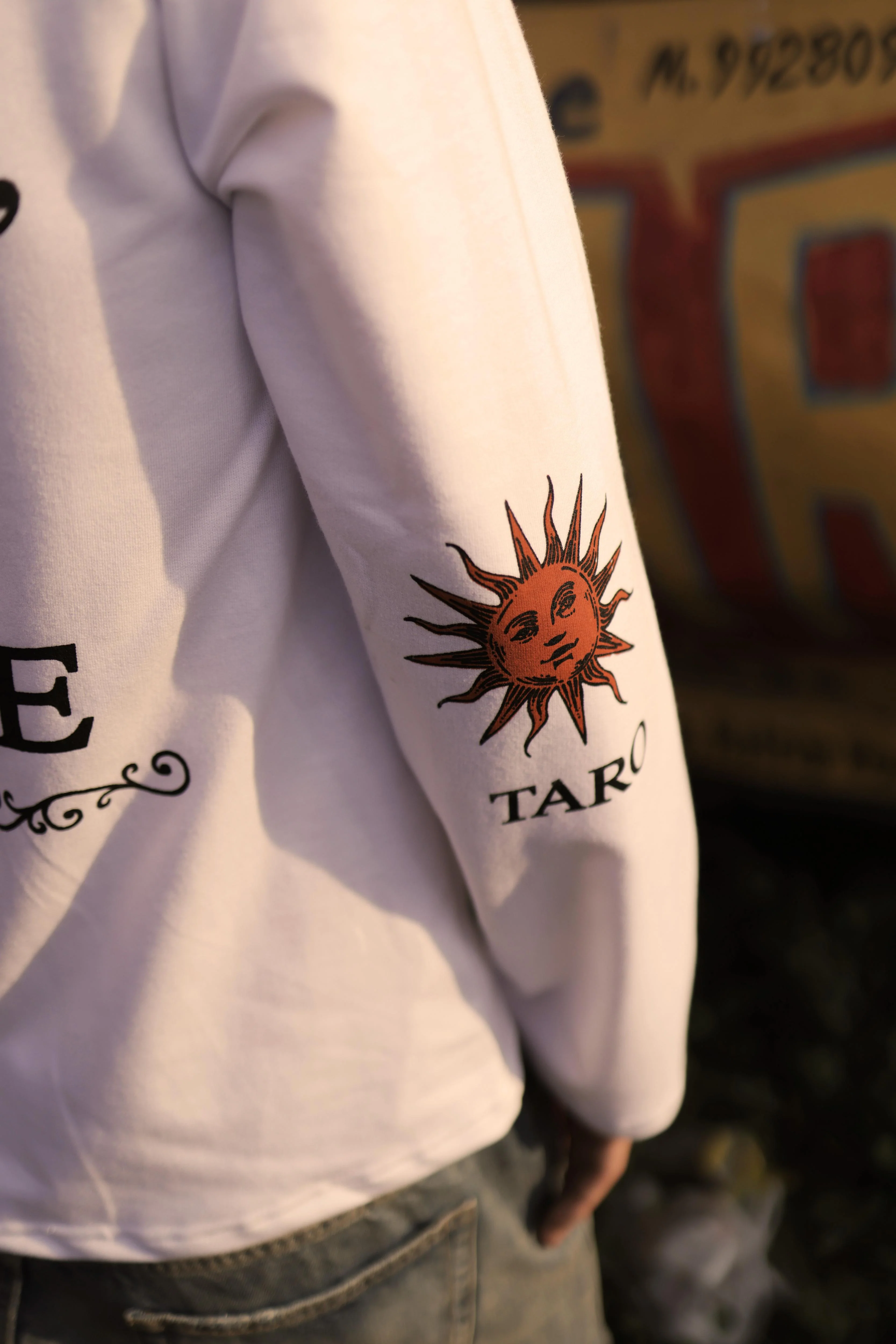 "CULTURE" White Full Sleeve Teeshirt - Image 3